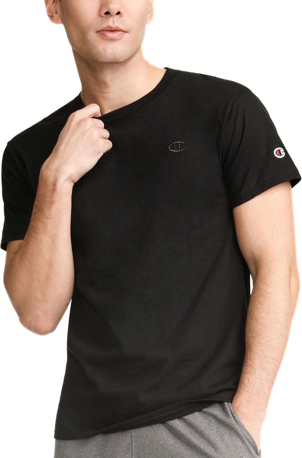Men's Classic Short Sleeve T-Shirt, Standard Fit, Midweight 100% Cotton, Available in Regular and Big & Tall