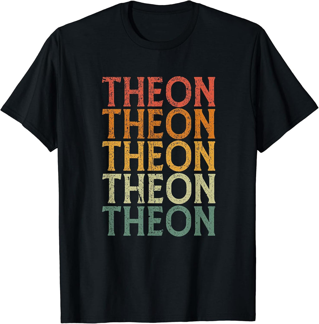 Vintage Theon Personalized Name Gift