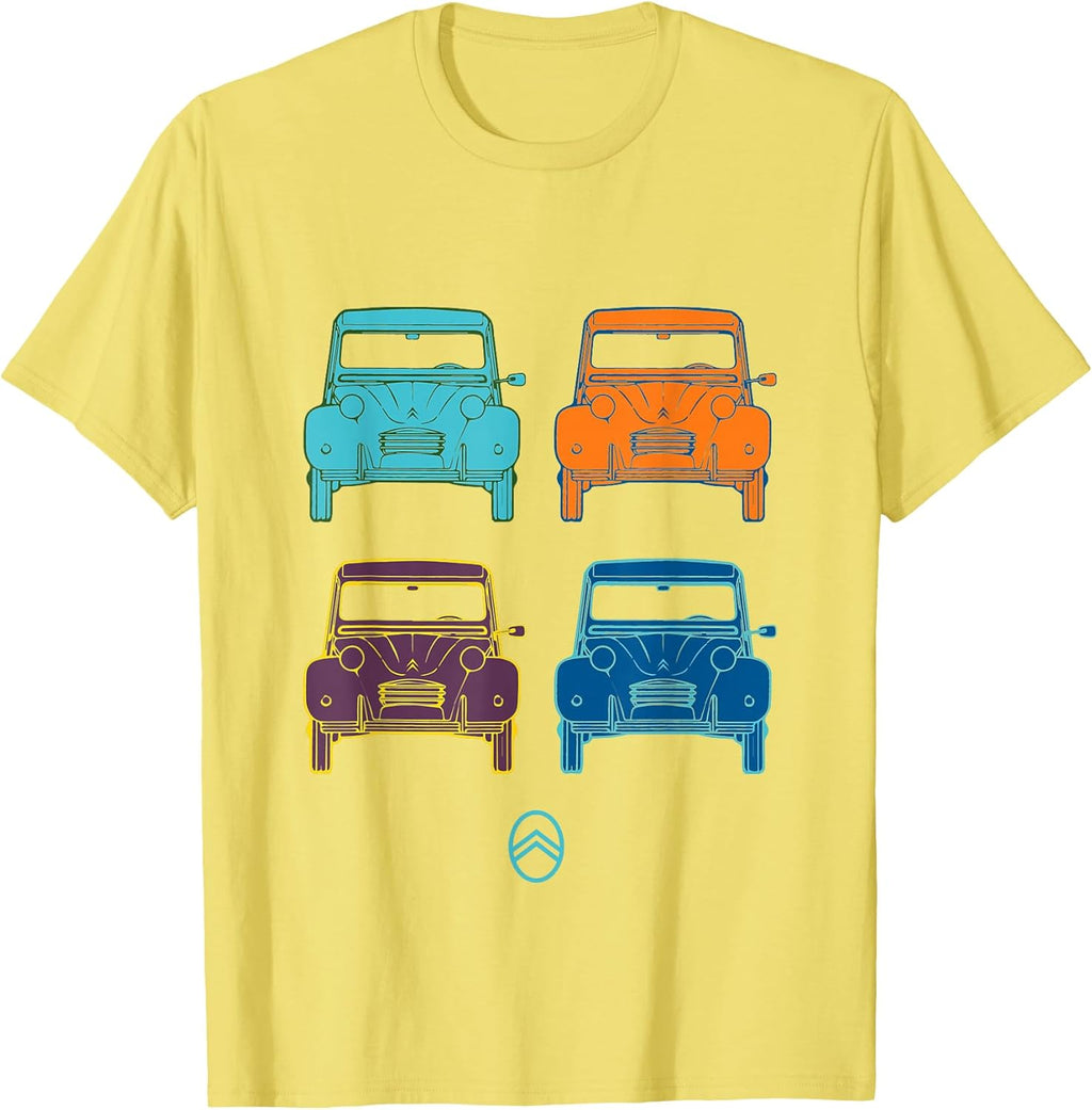 2CV Pop Art Style T-Shirt