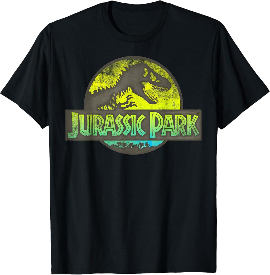 Neon Yellow Green Safari Logo Graphic T-Shirt T-Shirt