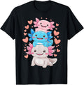 Axolotl Kawaii Anime Cute Axolotls T-Shirt