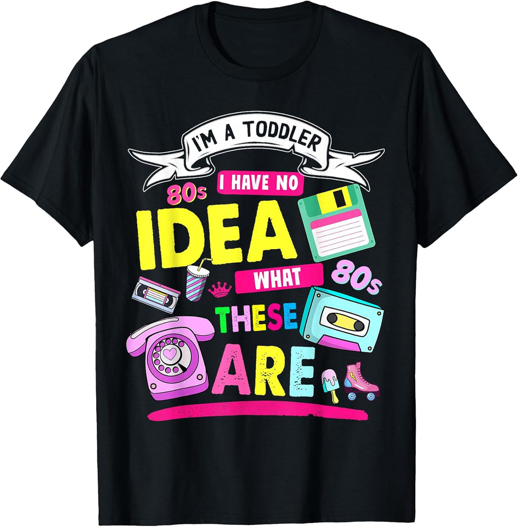 80s Outfit Ideas for Toddlers & 80s Theme Kids 80s Nostalgia T-Shirt