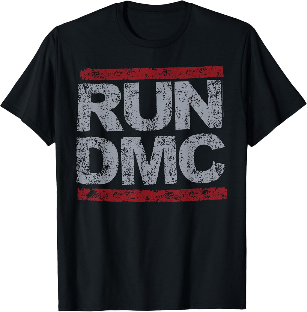 Run DMC Official Grunge Logo T-Shirt