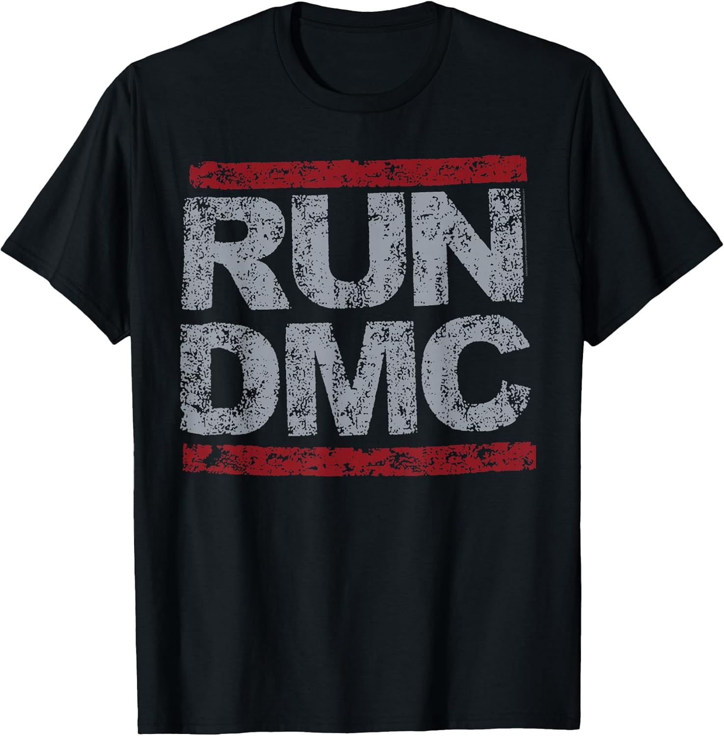 Run DMC Official Grunge Logo T-Shirt