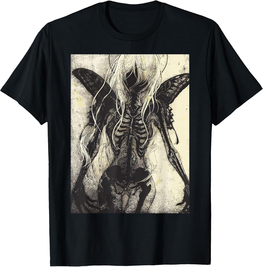 Dark Art Aesthetic Grunge clothes Fairycore Gothic Horror Short Sleeve T-Shirt