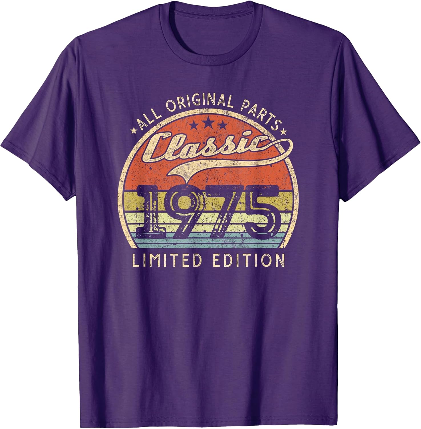 Classic 1975 Retro Bday Ideas Men Womens Him Her