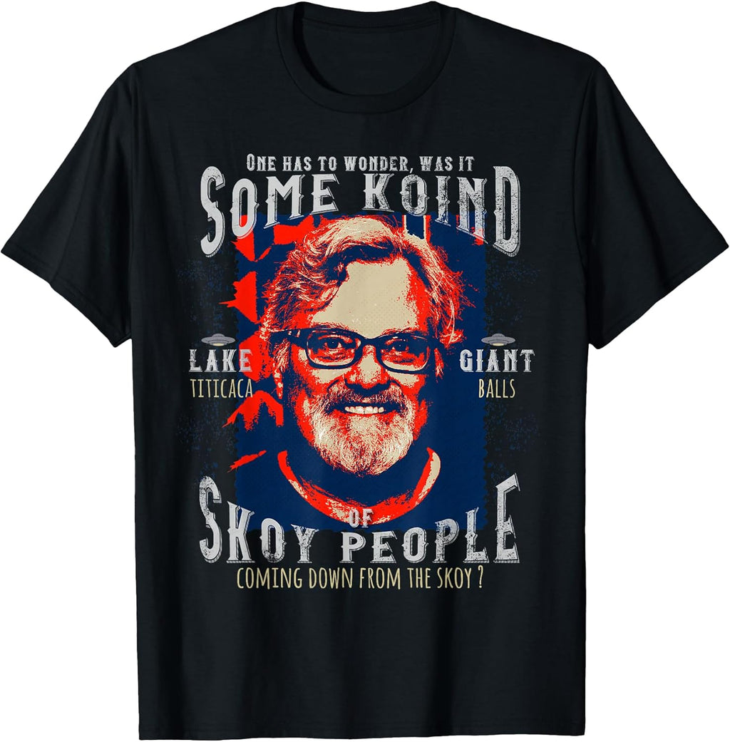 Alien Pop Art David Childress Funny Meme T-Shirt