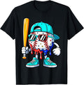 Baseball Drip Lifestyle Ice Cream Tee