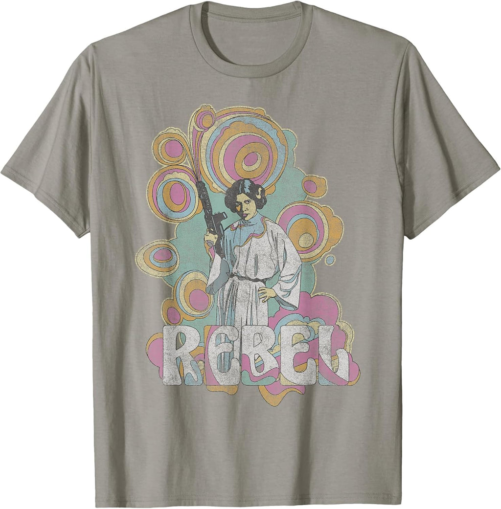 Princess Leia Retro Rebel T-Shirt
