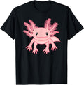 Cute Pink Axolotl Kawaii Axolotl Lover Women Girls T-Shirt