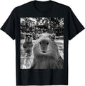 Cool Capybara Selfie T-Shirt