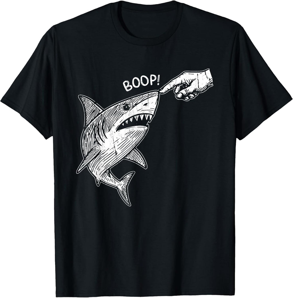 Funny Boop Shark Meme, Funny Shark Humor T-Shirt