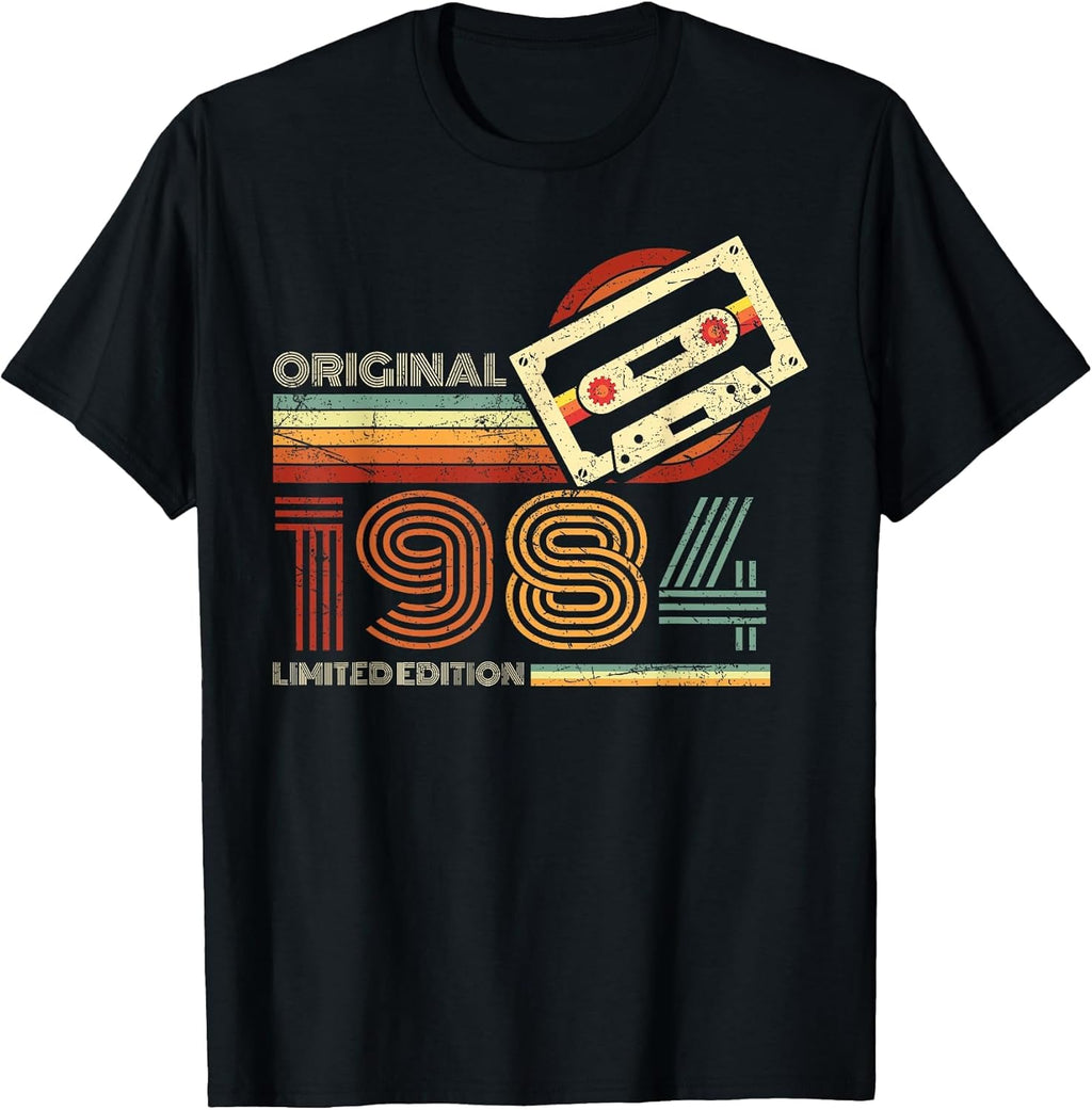 Vintage 1984 Retro Birthday Design