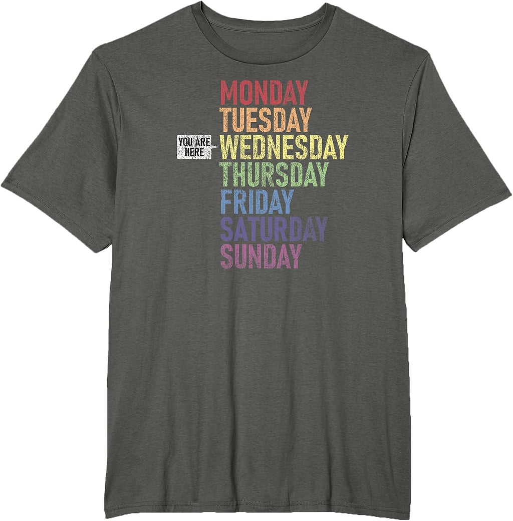 Days of the Week - You Are Here