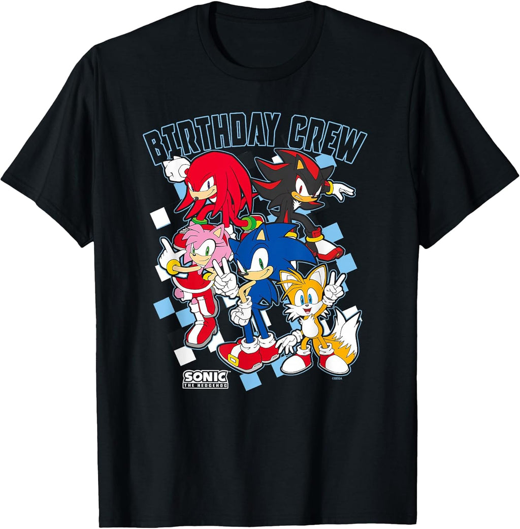 Birthday Cre Group Shot Big Chest Logo T-Shirt