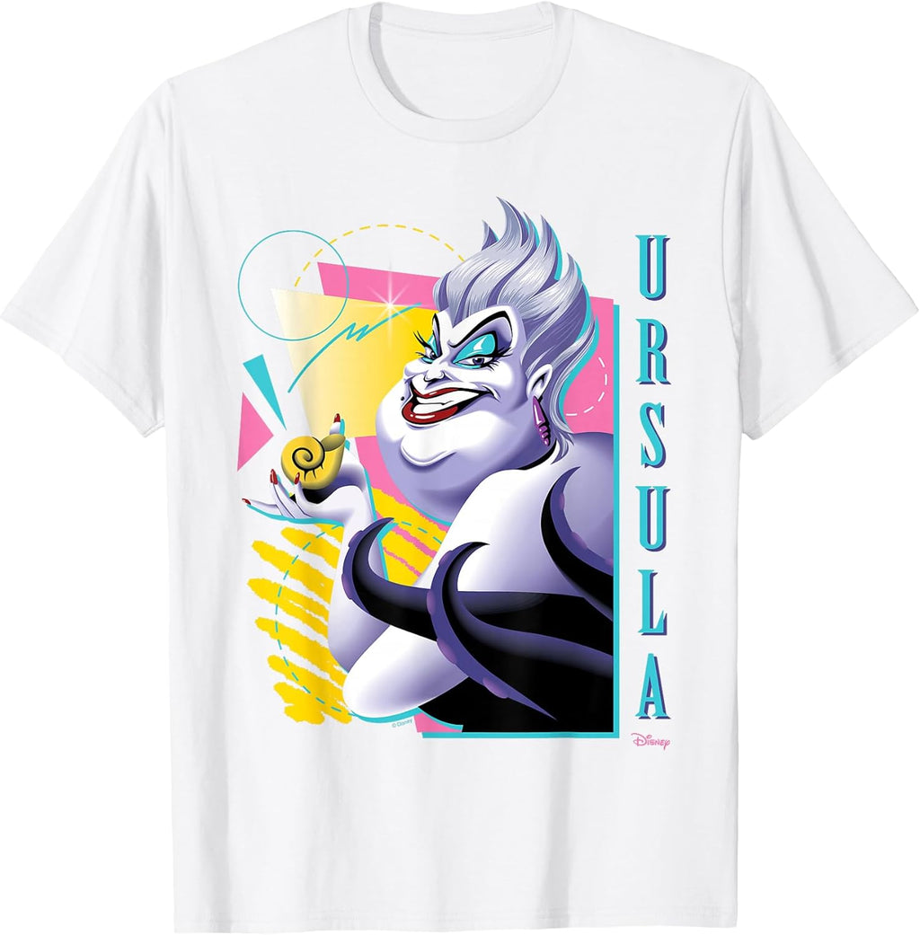 Villains - Ursula - 80's Retro T-Shirt