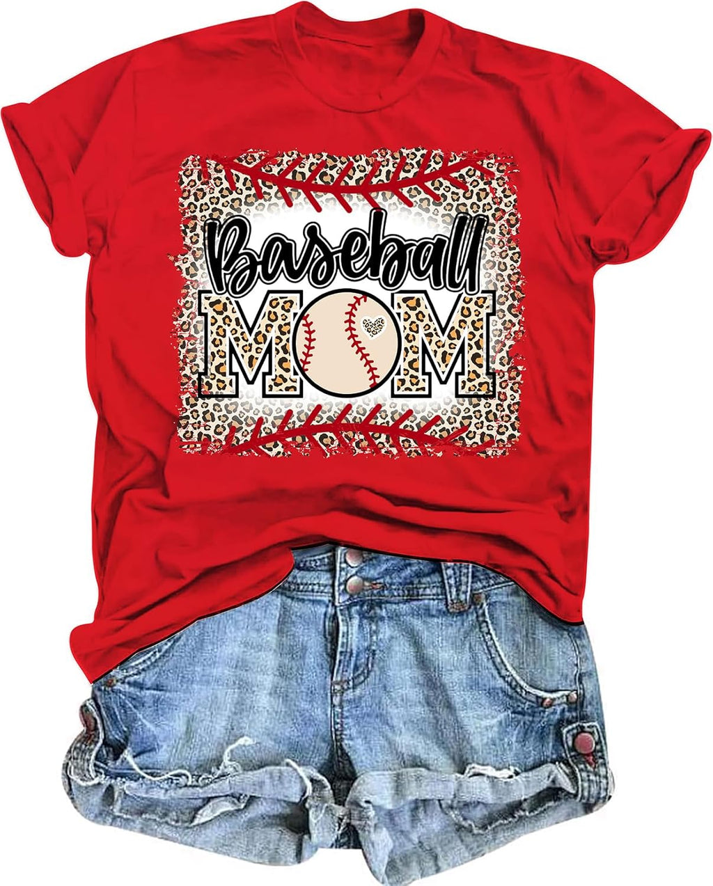 Baseball Shirt Women Baseball Mom Shirts Funny Mama Baseball Splatter Graphic Tshirt Team Game Day Gift Tee Tops