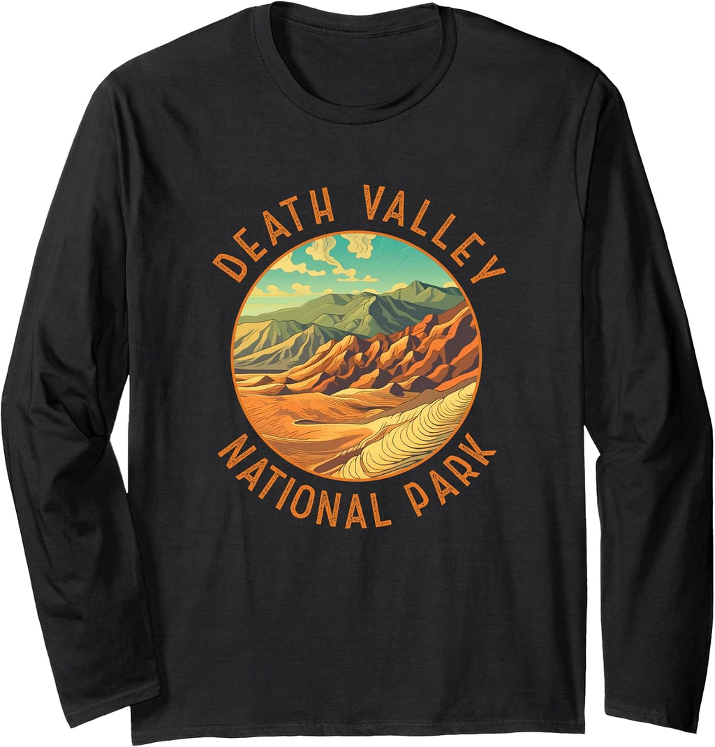 Death Valley National Park Retro Merch Apparel