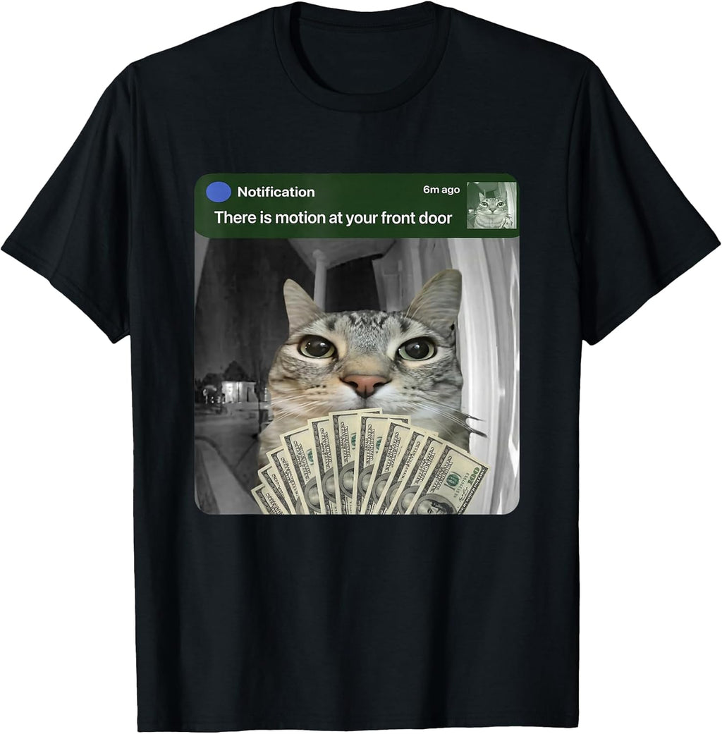 Ring Cat with Motion Meme T-Shirt