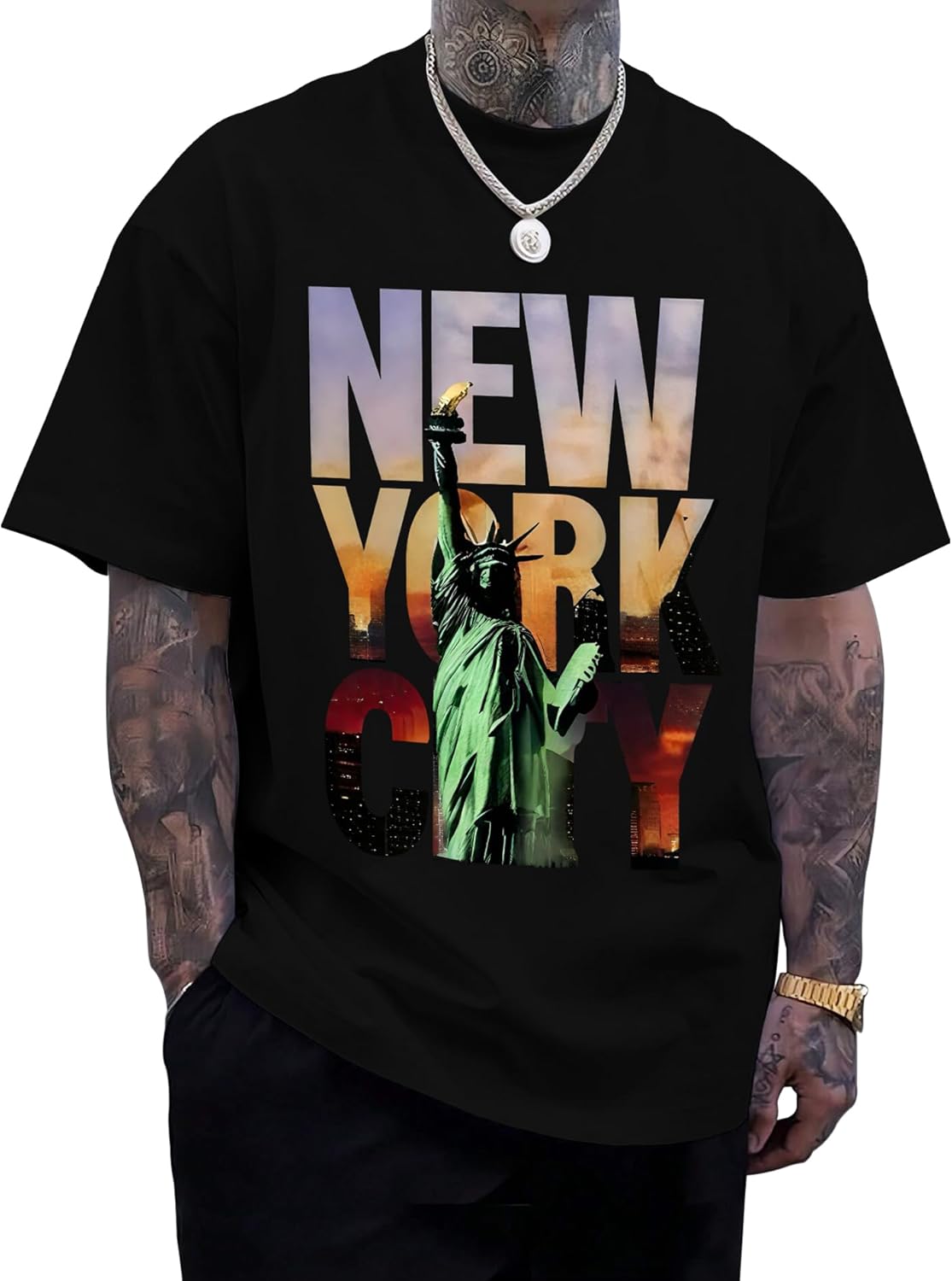 Mens Graphic T Shirts Mens Summer Shirts Round Neck Regular Short Sleeve Casual Vintage Tees