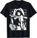Creepy Horror Bunny Girl Anime Manga Alt Kawaii Harajuku T-Shirt