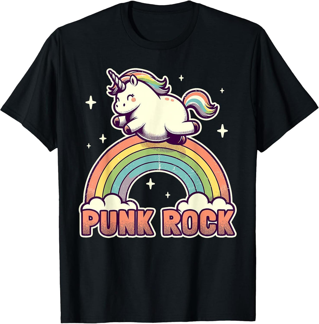 Punk Rock Unicorn I Punk Rock T-Shirt