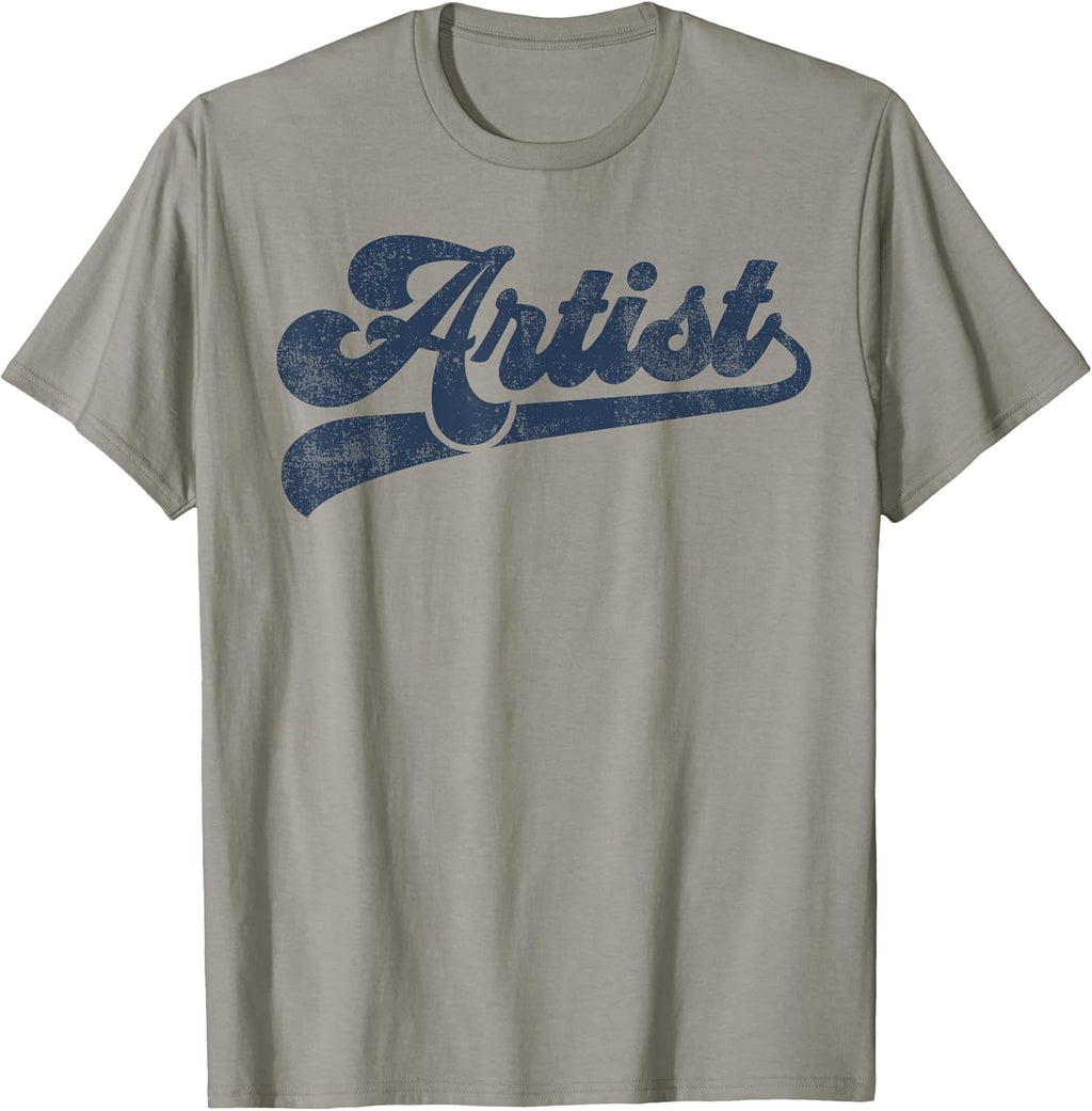 Artist Cute Vintage Graphic T-Shirt Small