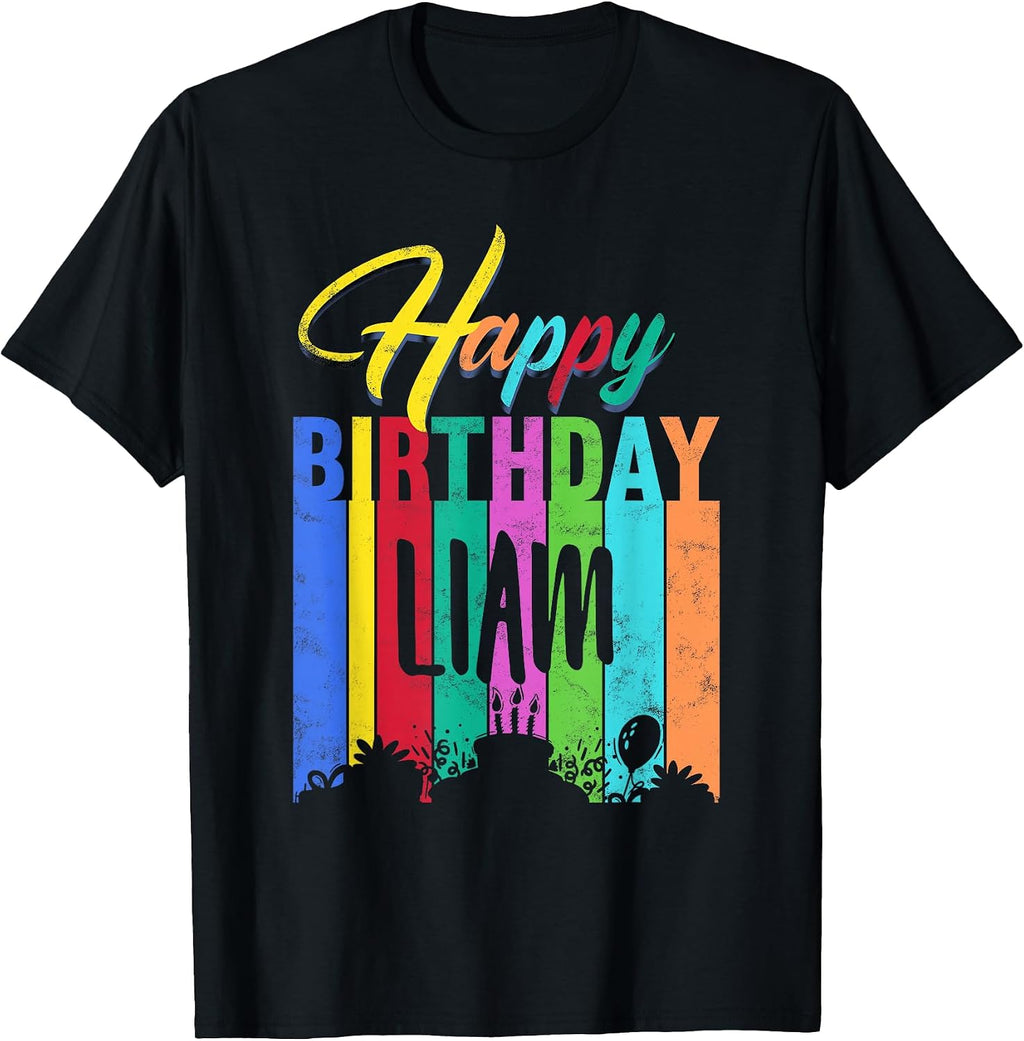 Happy Birthday Liam Apparel for Men Kids