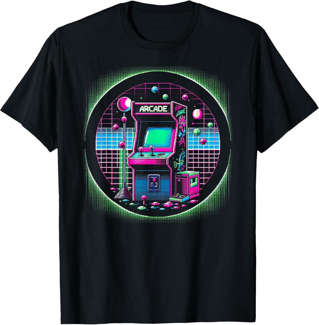 Classic 1980s Arcade Design T-Shirt