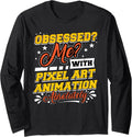 Pixel Art Animation Long Sleeve T-Shirt