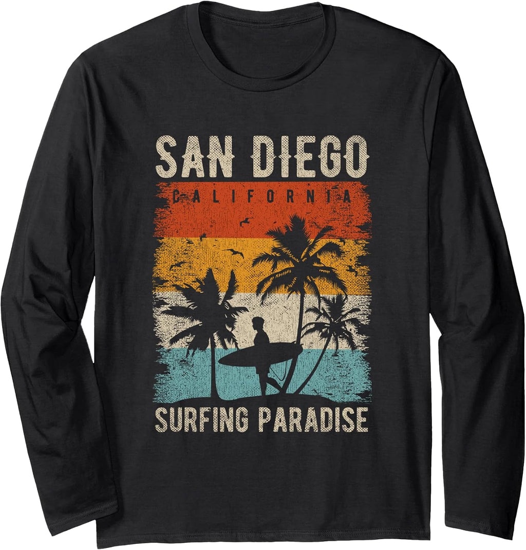 Surfer Gift San Diego Souvenirs Men Women Kids