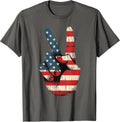 Retro Peace Sign Vintage 60's 70's Hippie T-Shirt