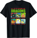 3 Hidden World Dragon Friends T-Shirt