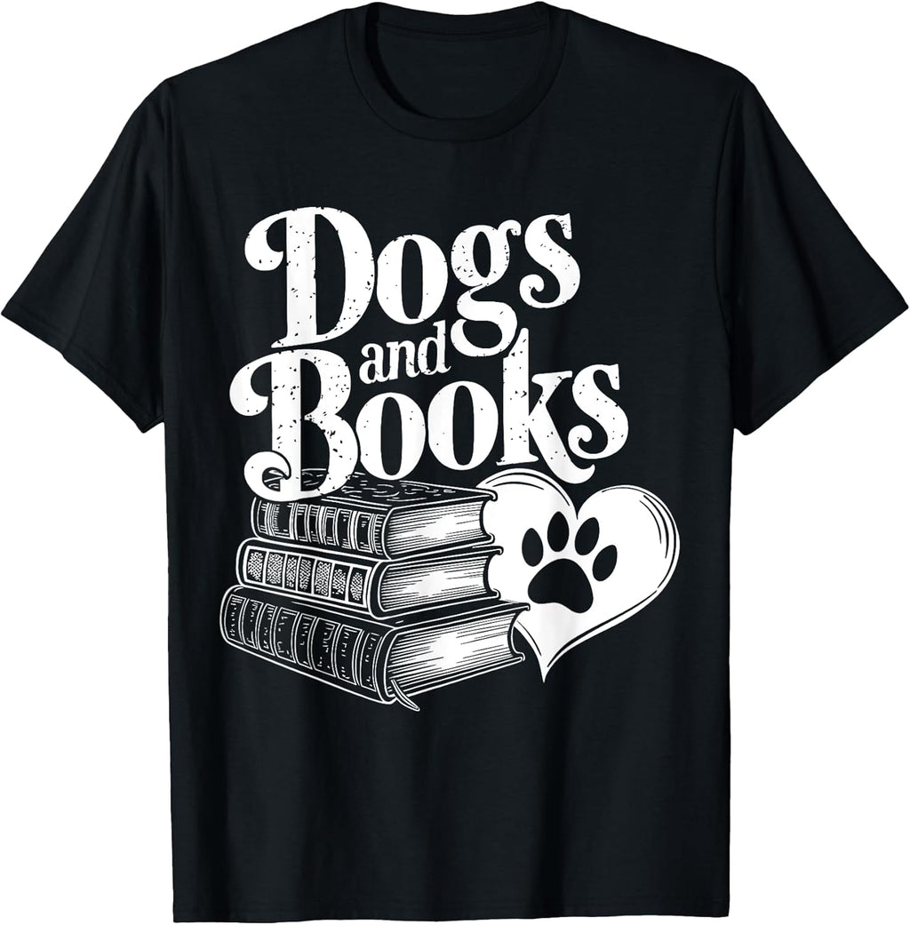 Dog and Book Enthusiast Funny Apparel