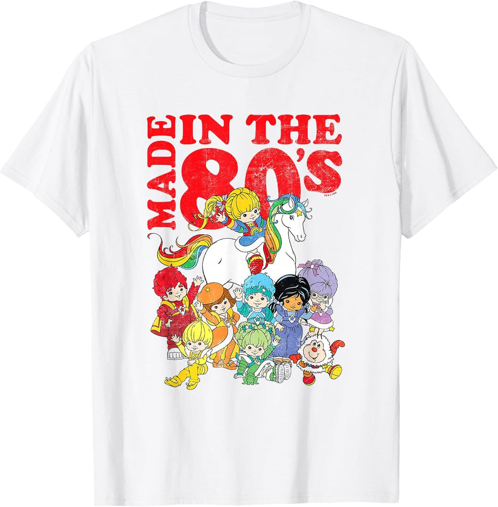 Made in The 80's Distressed Group Shot T-Shirt