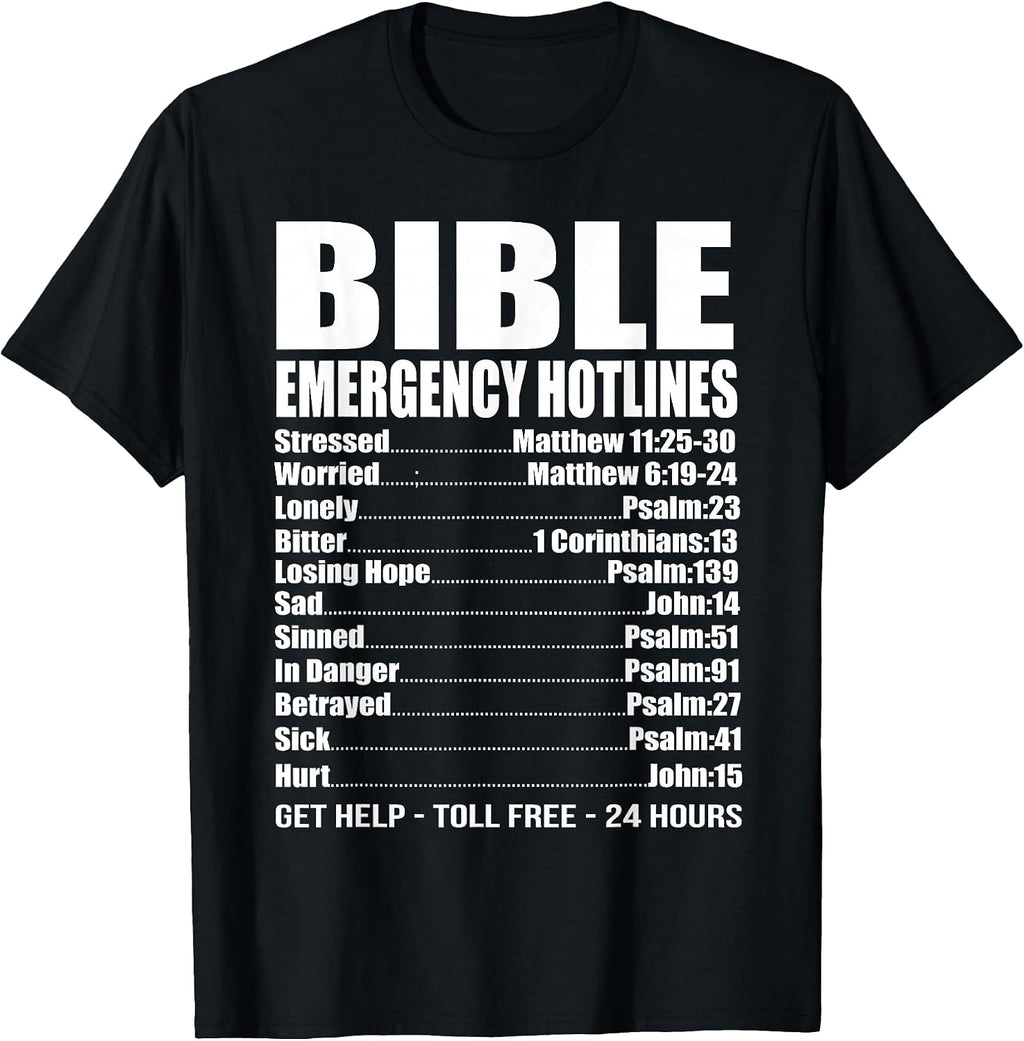 Positive Inspirational Christian Verse Quote Tees