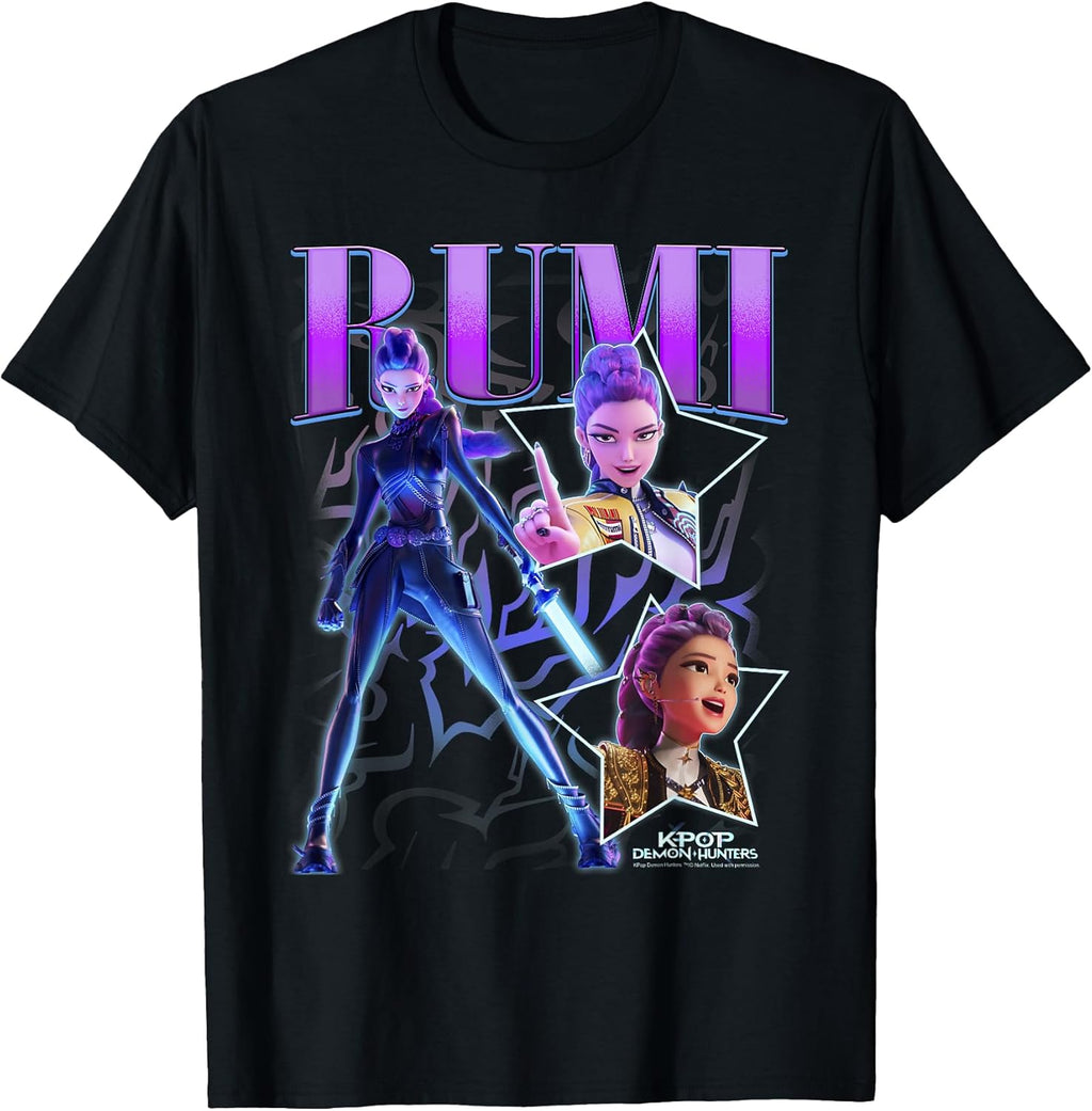 Rumi Showcase Y2K Style Poster T-Shirt