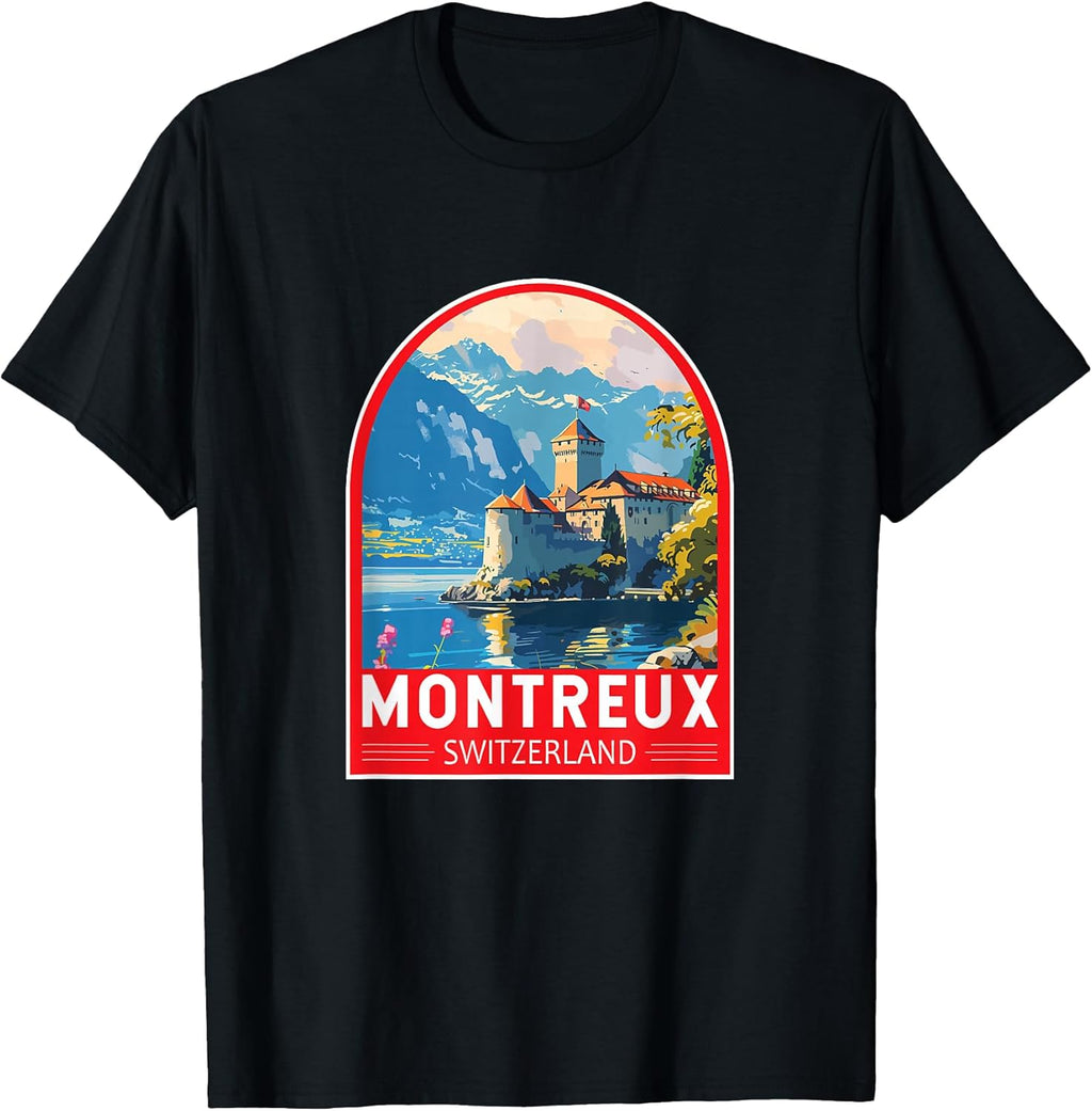 Montreux Switzerland Travel Souvenir Merch
