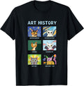 Art History Cats Fine Arts Cat for Art Collector T-Shirt