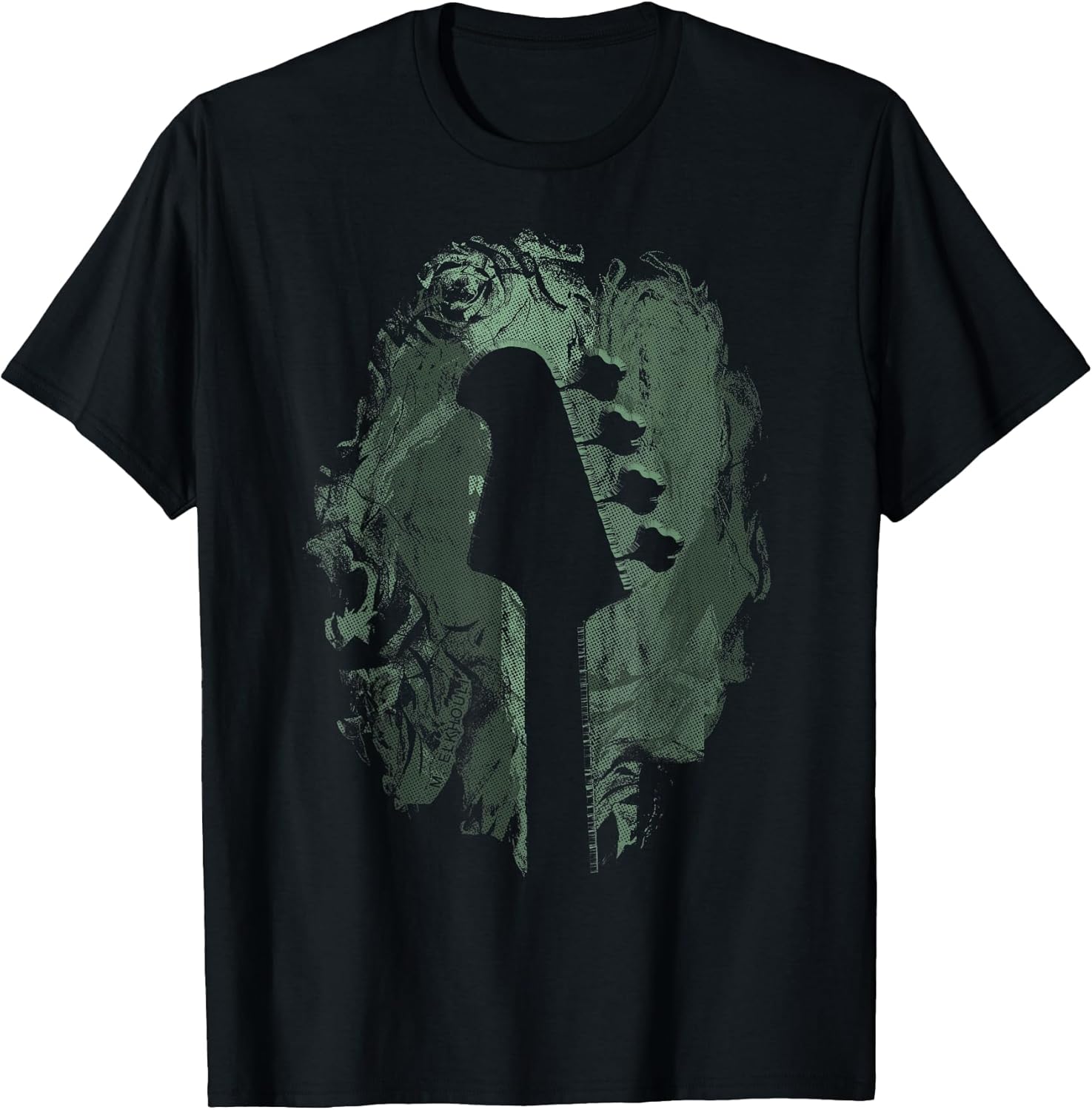 Bass Guitar Lover Art Guitarist Bass Players Vintage Guitar T-Shirt Small