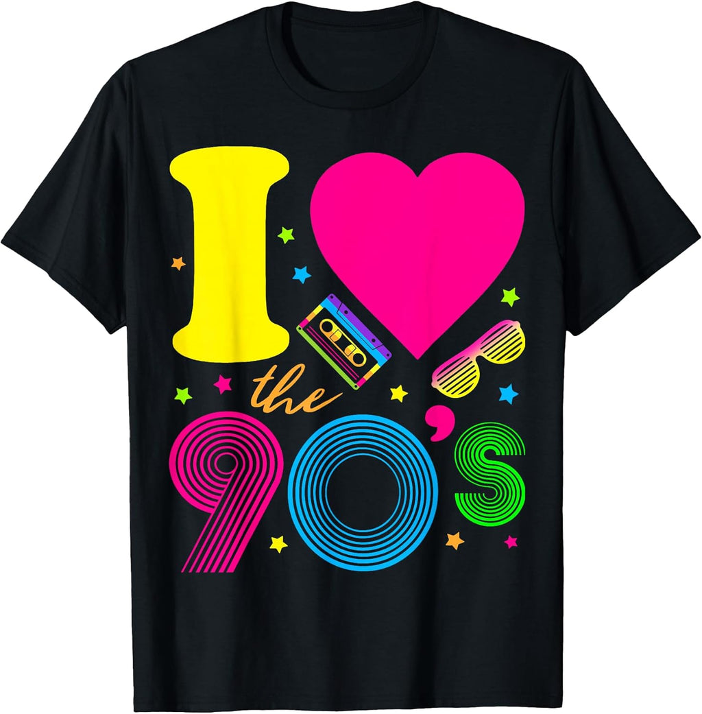 1990's 90s I Heart The Nineties T-Shirt