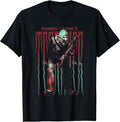 Stretched Out Logo with Art The Clown Horror Movie T-Shirt