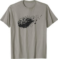 Minimalist Asteroid Space Comet Meteorite T-Shirt