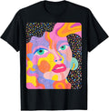 Pop Art Colorful Women's Fashion T-Shirt