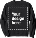 Custom Sweatshirt with Your Image for Men and Women by Modify by Amazon Merch on Demand