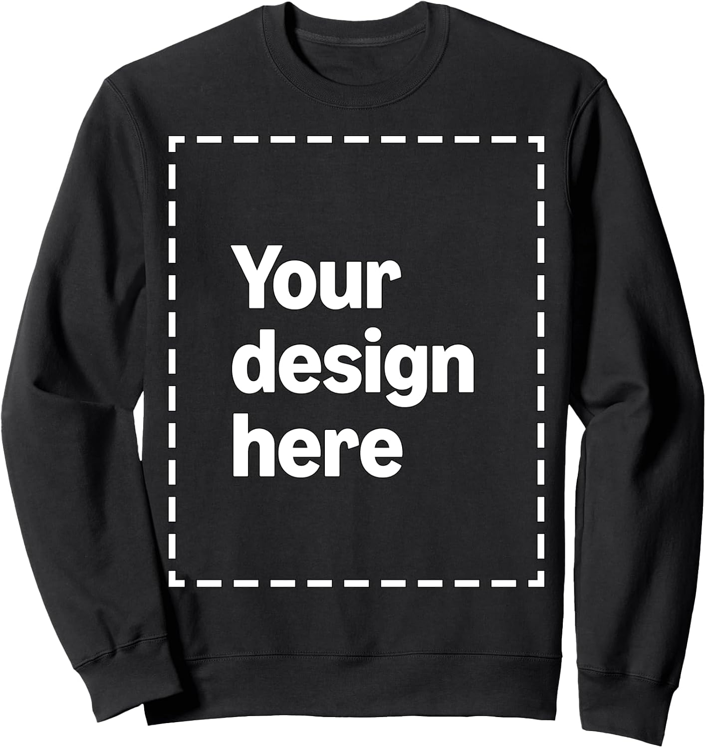Custom Sweatshirt with Your Image for Men and Women by Modify by Amazon Merch on Demand