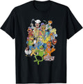 The Muppets Main Characters Distressed Group Shot T-Shirt
