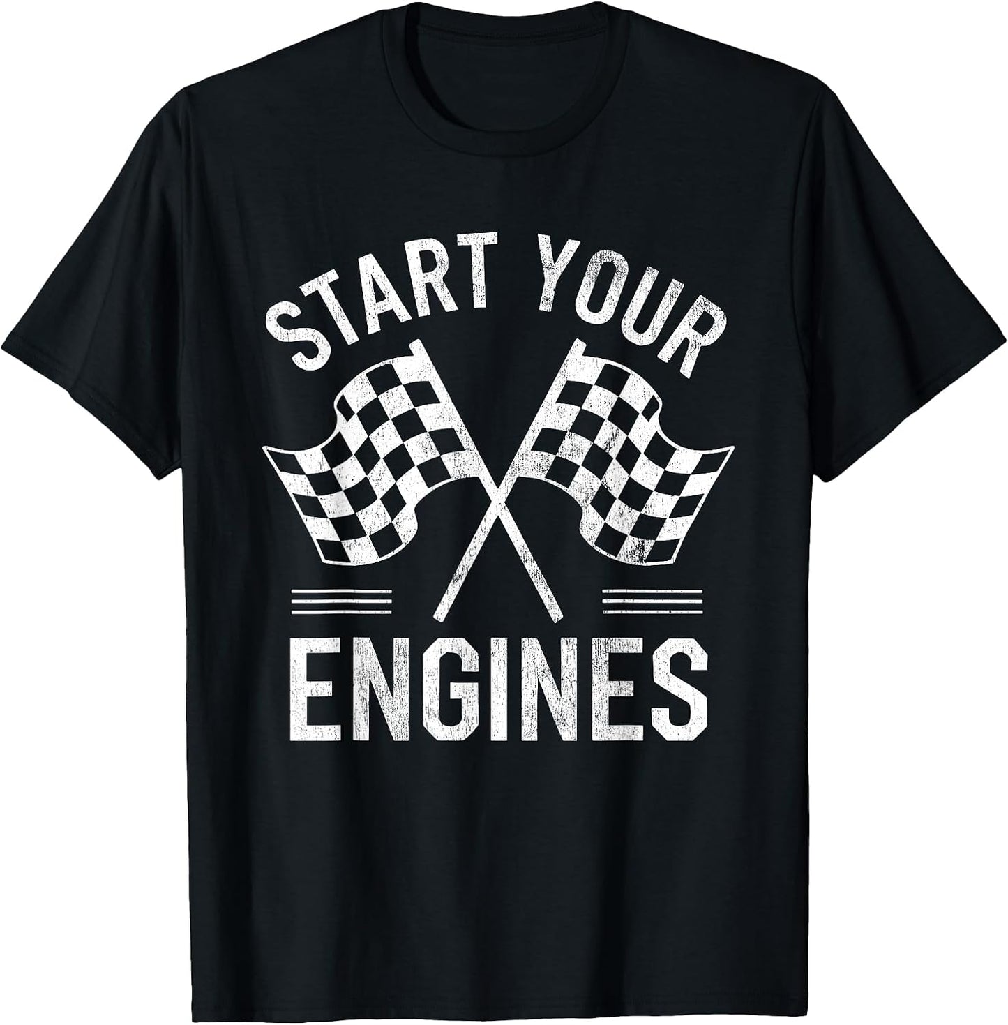 Vintage Start Your Engines Race Car Apparel Co.