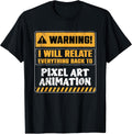 Pixel Art Animation T-Shirt