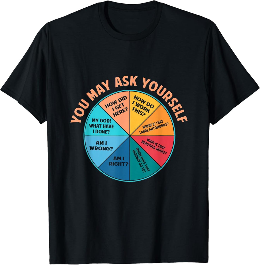 You May Ask Yourself Once In A Lifetime Pie Chart